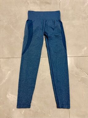 NVGTN Deep Blue Seam Detail Leggings